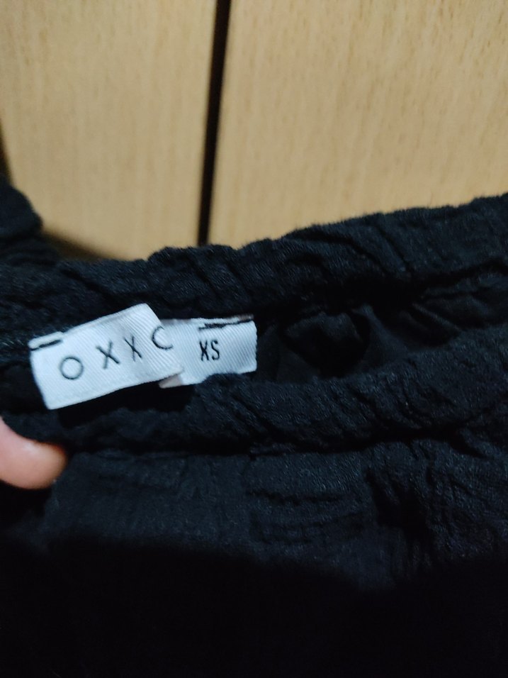 Siyah Drapeli Uzun Kolsuz Keten Elbise - Görsel 4