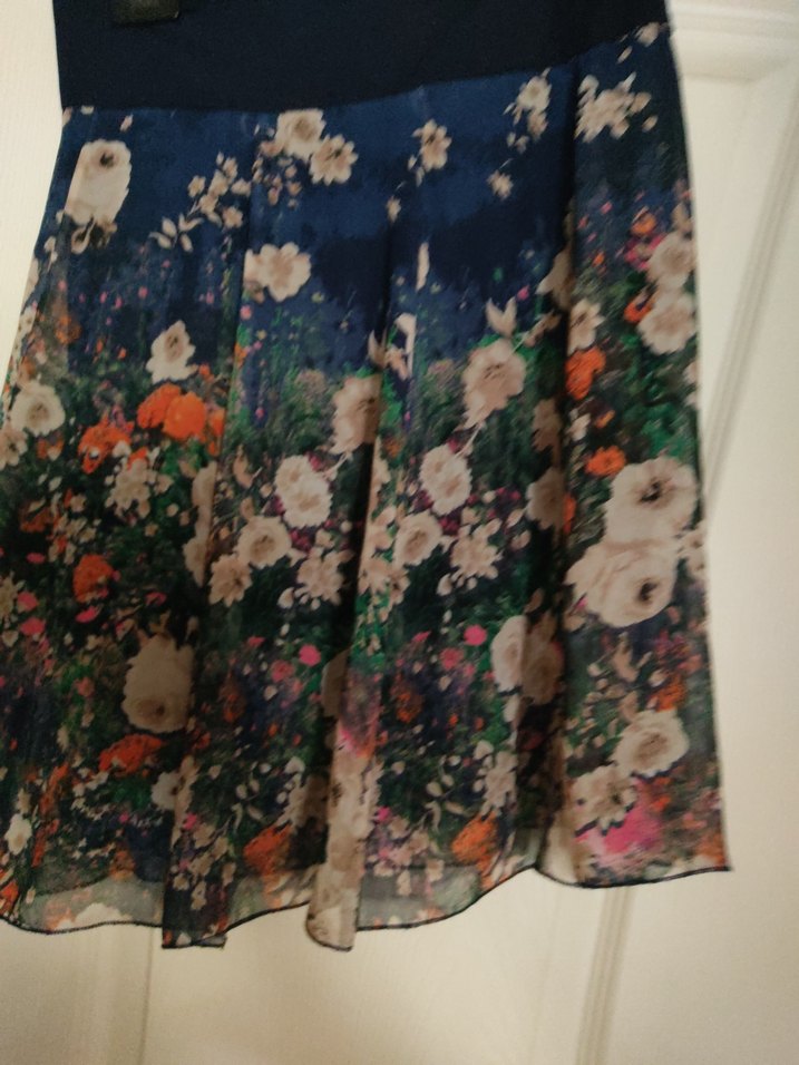 Bohem Tarzı Pileli Midi Eteği - Görsel 2