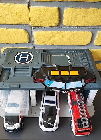 Beden Renk Dickie toys sesli telsizli ışıklı acil ve dünya