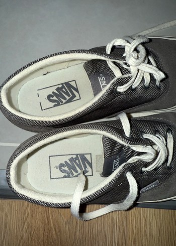 38 Beden gri Renk 38 numara kadın vans ayakkabı