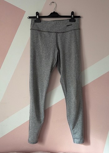 Bershka Gri Spor Tayt