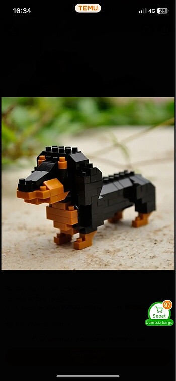 Sosis Köpek Lego Maket