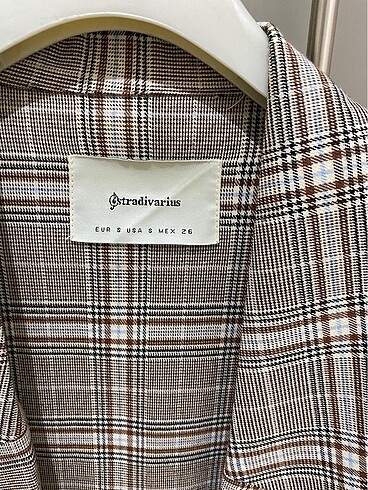 Stradivarius Stradivarius ekose ceket