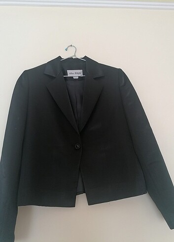 40 Beden Kısa Blazer Ceket 