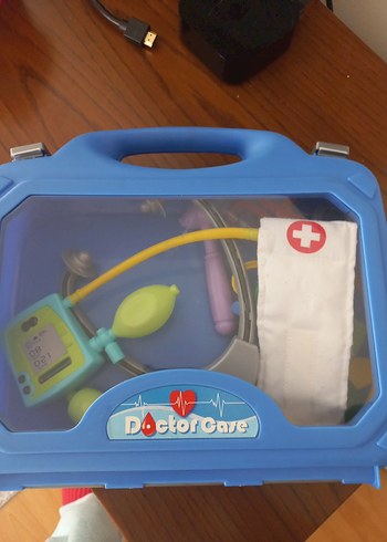 Mavi Renkli Doktor Seti Oyuncak