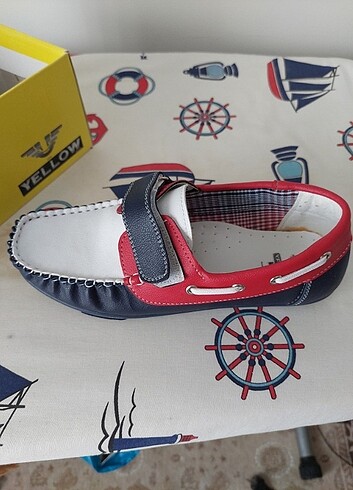 35 Beden lacivert Renk 35 Numara Yellow Kids, sıfır