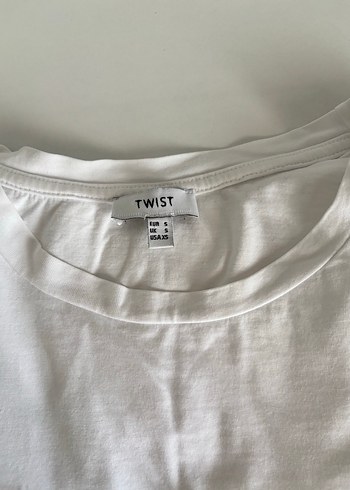 Twist Beyaz Tişört