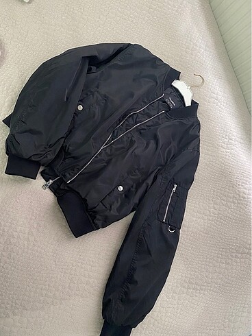 l Beden siyah Renk P&B BOMBER CEKET