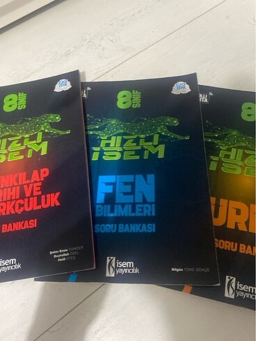8.sınıf İsem yayıncılık soru bankası