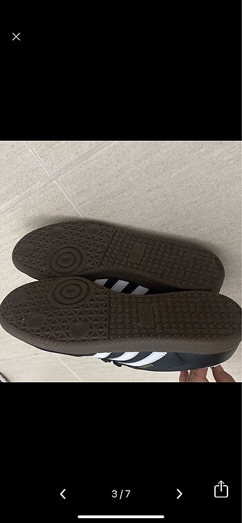 44 Beden siyah Renk Adidas Samba spor ayakkabısı