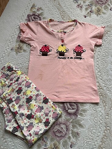 Diğer kız çocuk pijama takımı