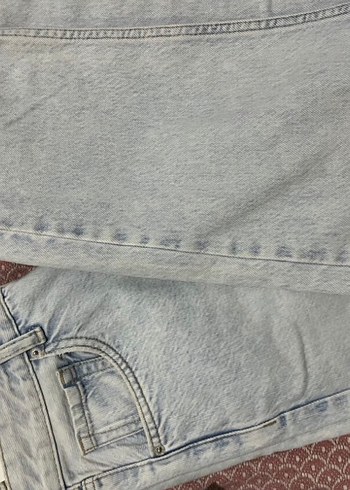 Bershka Acik Mavi Bershka Denim Jean