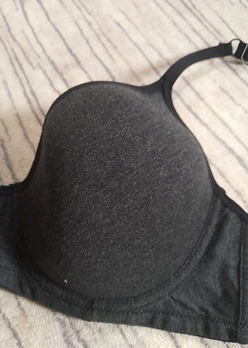 Gri ve Siyah Düz Spor Sütyenler - Görsel 5