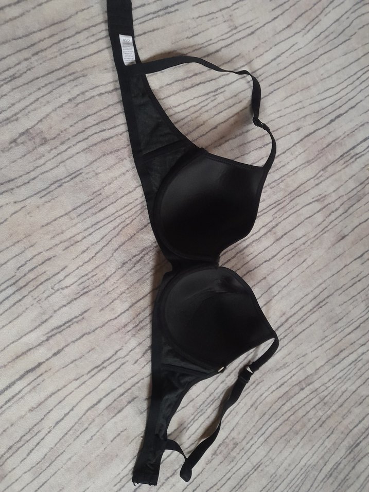 Gri ve Siyah Düz Spor Sütyenler - Görsel 3