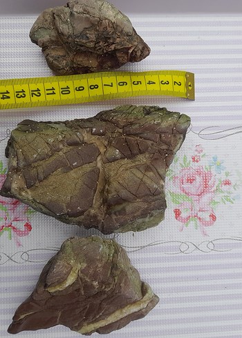 Koyu Kahverengi Dekoratif Taş Seti 0011 - Görsel 4