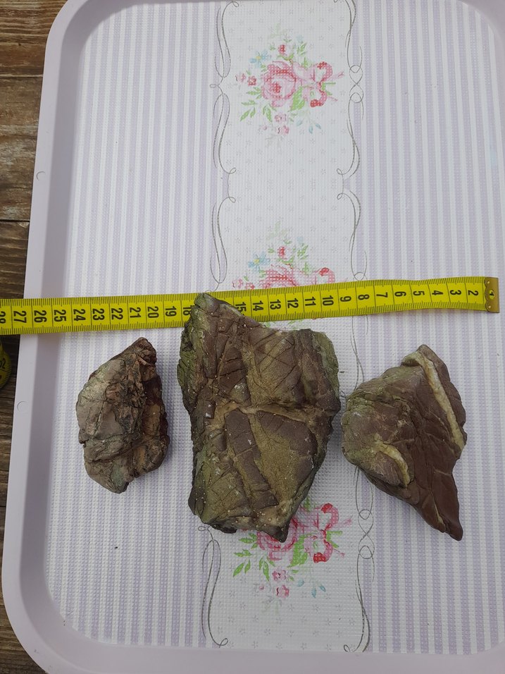 Koyu Kahverengi Dekoratif Taş Seti 0011 - Görsel 3