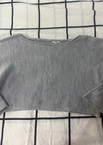 Gri Kadın Kazak - Görsel 2