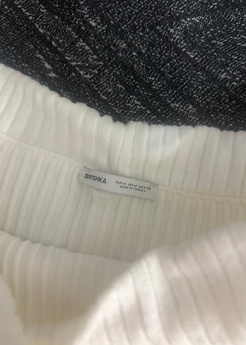 BERSHKA omzu açık üst - Görsel 2