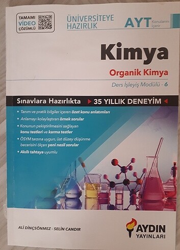 Aydın Yayınları organik kimya 