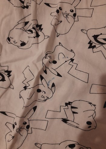 s Beden Pokemon Baskılı Baby Tee