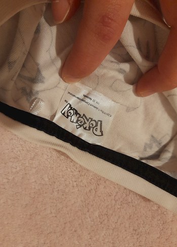 s Beden gri Renk Pokemon Baskılı Baby Tee