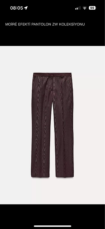Zara Efektli pantolon
