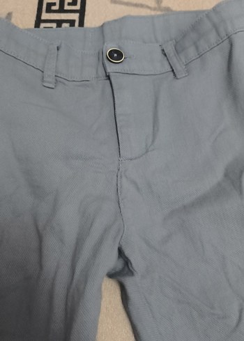 LC Waikiki Erkek Gri Kot Loose Fit Şort