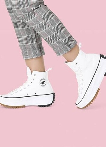 Converse Run Star Hike beyaz 