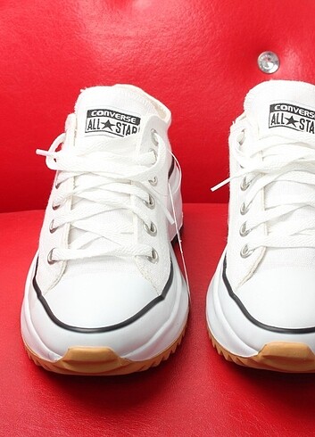 Converse Run Star Hike bileksiz beyaz 