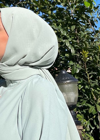 38 Beden SUUD Mint Parlak Taş Düğmeli Abiye Elbise