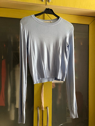 Bershka knitwear buz mavisi