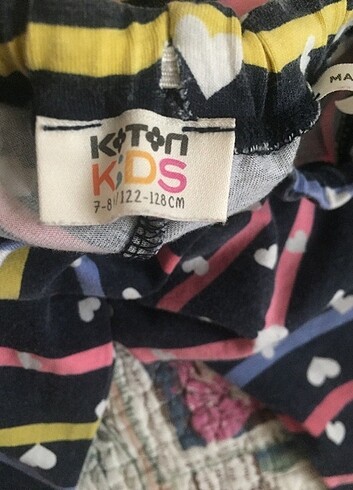 7 Yaş Beden çeşitli Renk Lc Waikiki Kız Çocuk Kısa Pijama -tayt 
