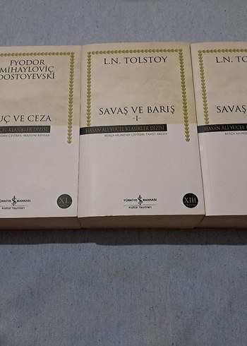 SAVAŞ VE BARIŞ 1-2 + SUÇ VE CEZA