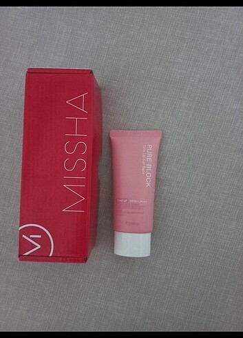 missha pure block güneş kremi