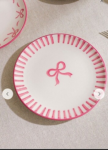 Lc Waikiki Home Lcw fiyonk baskılı poselen pasta tabağı 4 adet