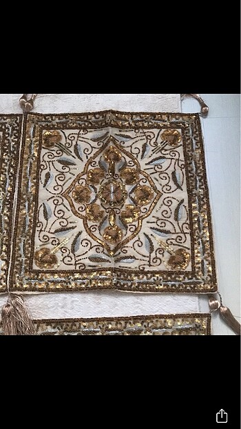 Beden Boncuklu salon takım