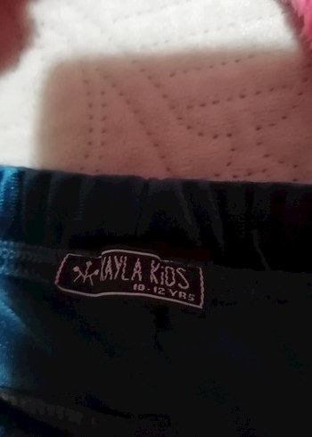 Kız Çocuk Renkli İşlemeli Payetli Tayt3 parca - Görsel 10