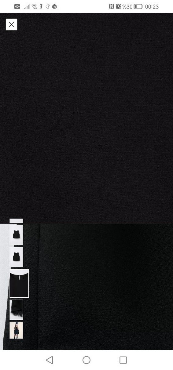 Siyah Kız Çocuk Kürklü Kolsuz bluz - Görsel 3