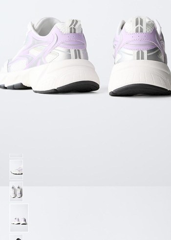 Beyaz Bağcıklı Platform Topuklu Spor Ayakkabı - Görsel 6