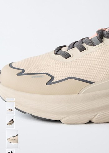 Bej  Spor Ayakkabı - Görsel 2