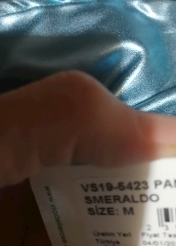 Kızlar için Parlak Mavi Metalik Eşofman Altı - Görsel 7