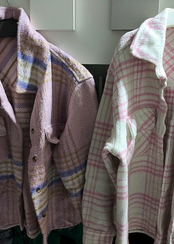 Düğmeli Pastel Pembe Pamuklu cocuk Gömlek - Görsel 3