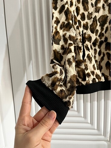 s Beden çeşitli Renk Leoparlı Ceket