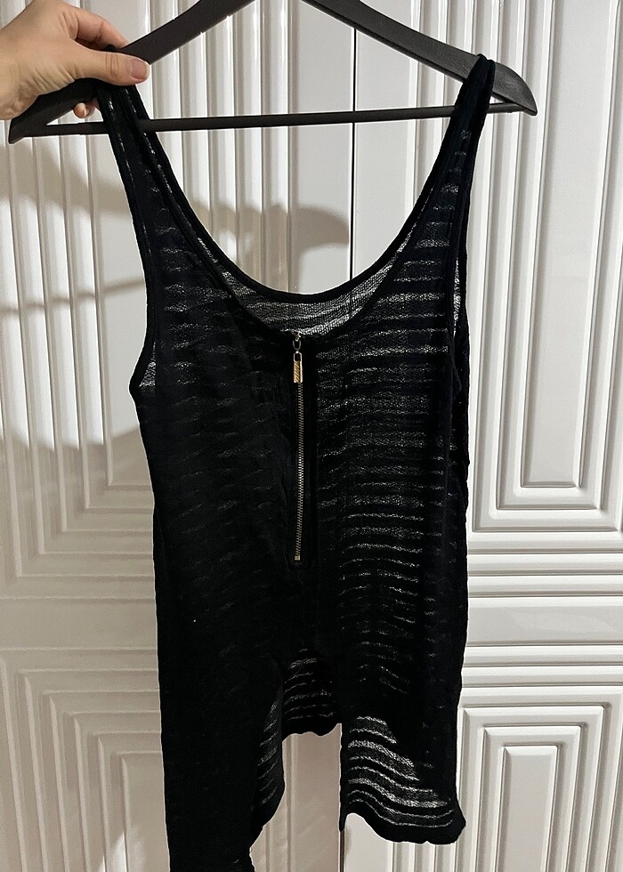 Plaj üst örme pareo - Görsel 3