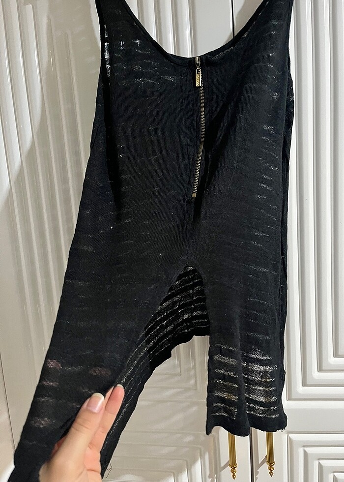 Plaj üst örme pareo - Görsel 4