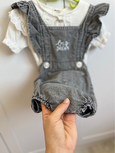 BabyJem Kız bebek tulum / salopet