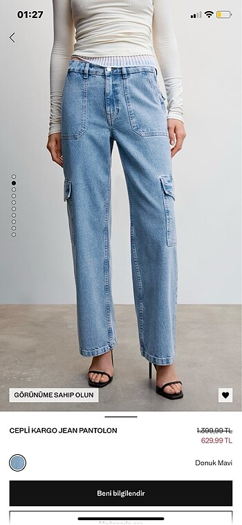 Mango jean