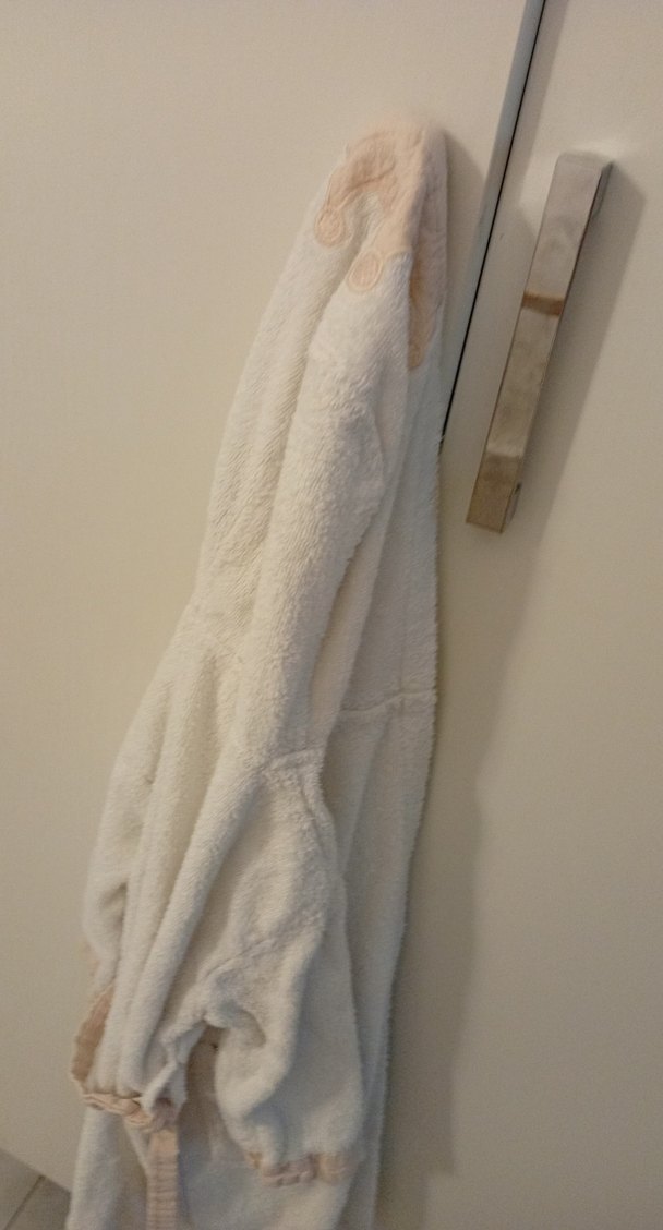 Beyaz Bohem Tarzı Bornoz - Görsel 2