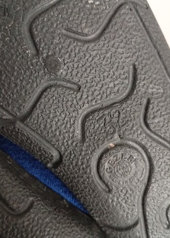 Erkek Çocuk Mavi Nakışlı Sıcak Terlik - Görsel 3