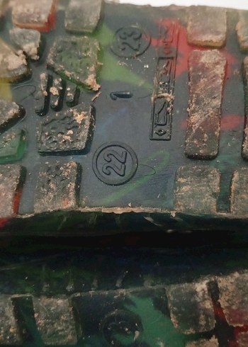 Çocuk Renkli Desenli Kauçuk Çizme - Görsel 2